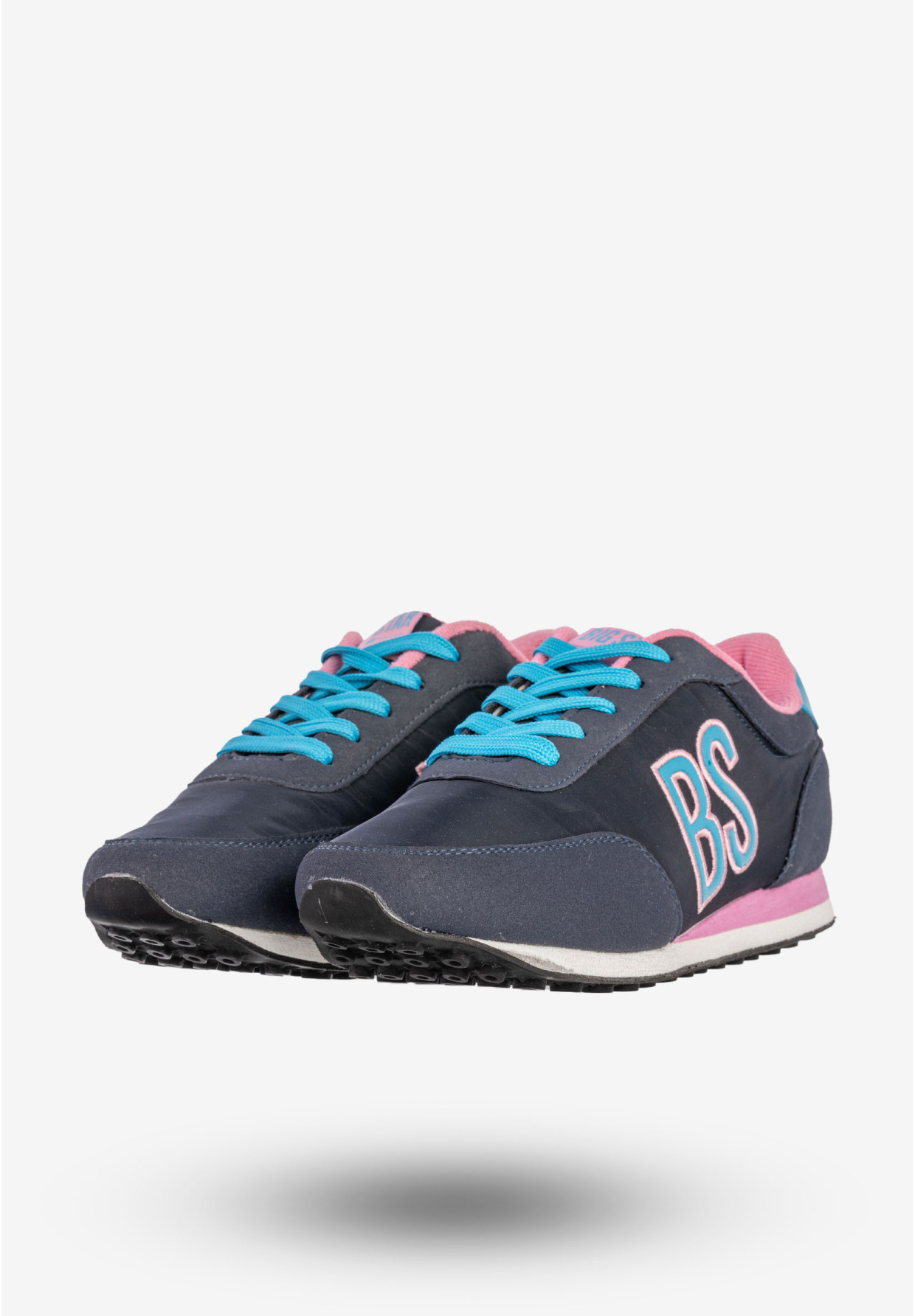 Sneakersy Damskie BIG STAR Sportowe Buty Granatowe T274002