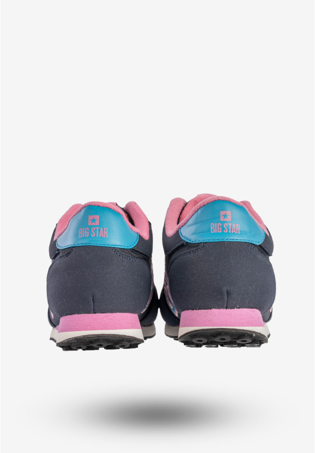 Sneakersy Damskie BIG STAR Sportowe Buty Granatowe T274002