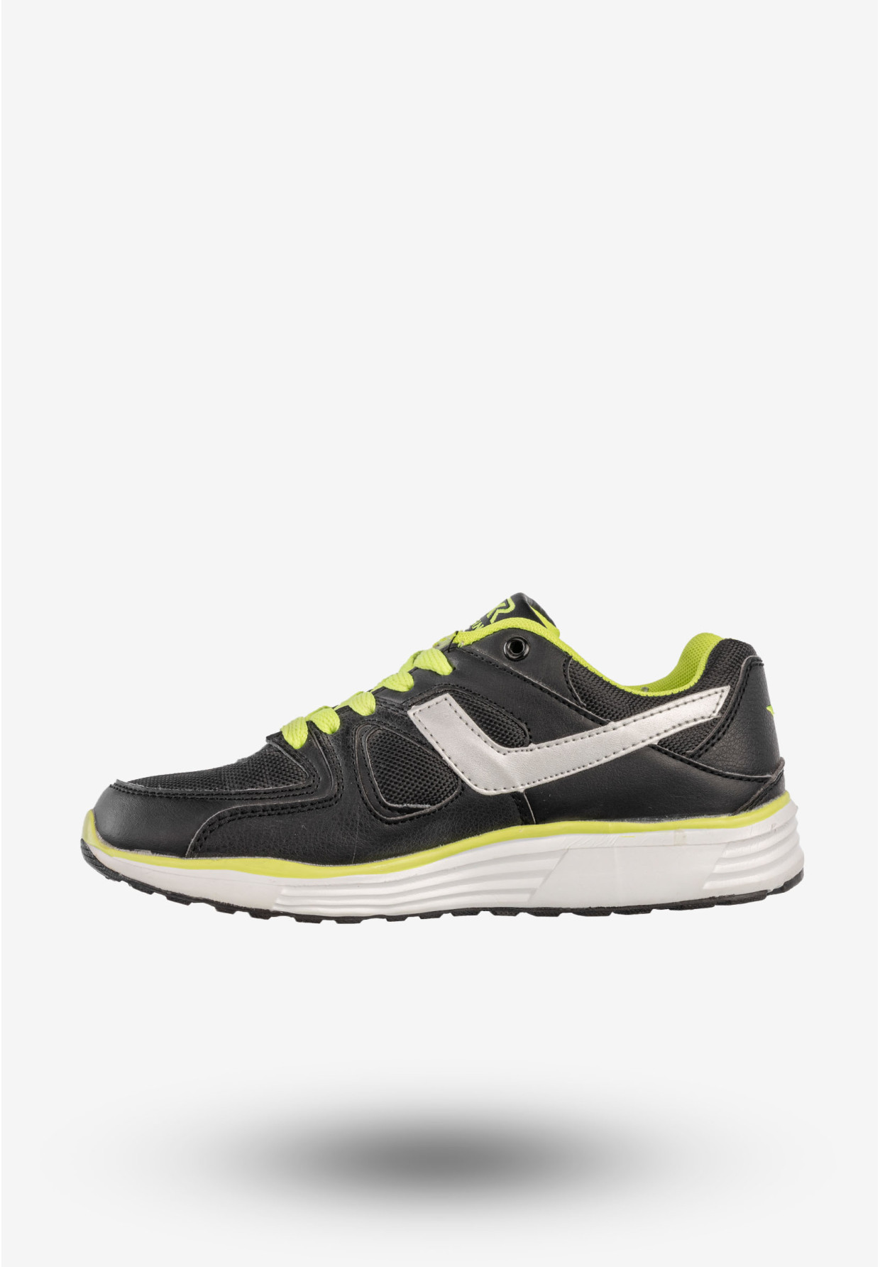 Sneakersy Damskie Ekoskóra Sportowe Buty Klasyczne Czarne HKR 7A-HG14143