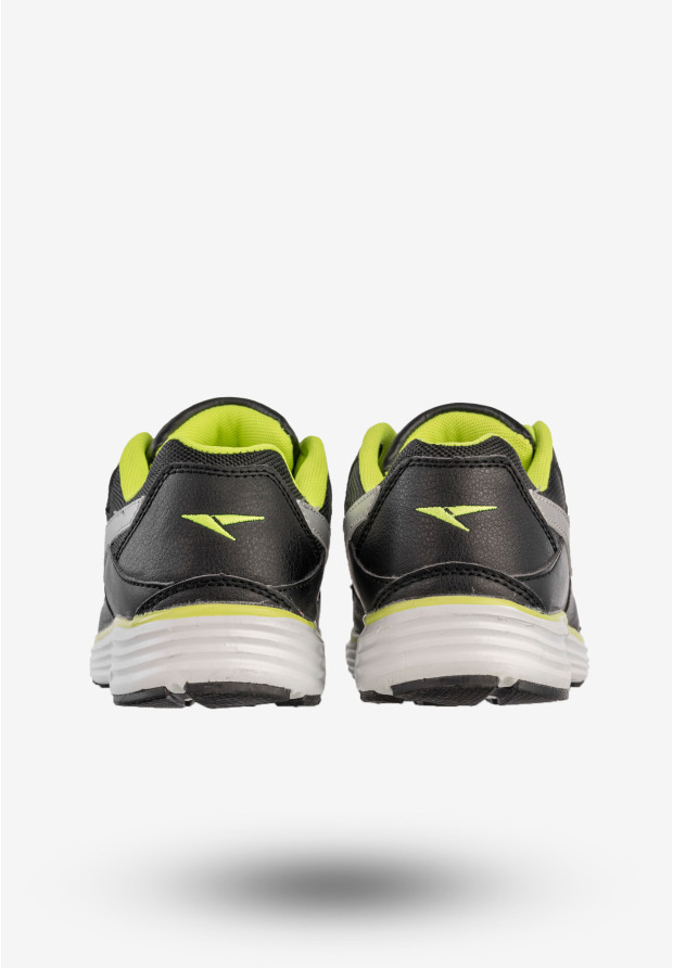 Sneakersy Damskie Ekoskóra Sportowe Buty Klasyczne Czarne HKR 7A-HG14143
