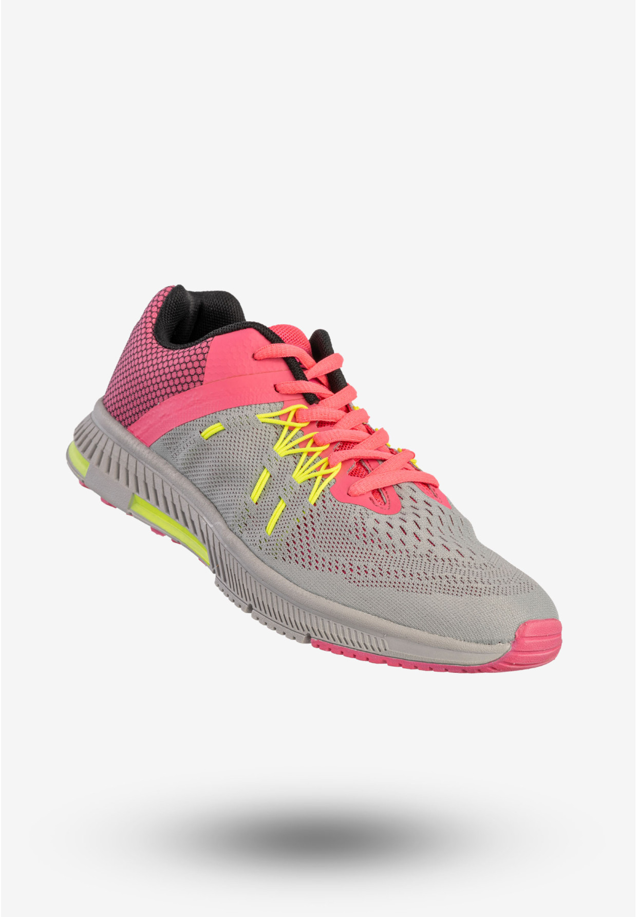 Sneakersy Damskie Sportowe Buty Do Biegania Szare DK GT-14290