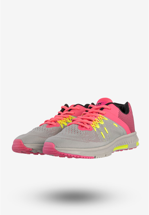 Sneakersy Damskie Sportowe Buty Do Biegania Szare DK GT-14290