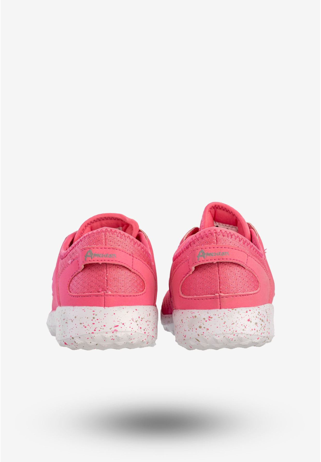 Buty Sportowe Damskie Sneakersy Lekkie Do Biegania Różowe American Club 201621