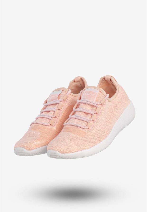 Buty Sportowe Damskie BIG STAR Sneakersy Lekkie Różowe AA274579