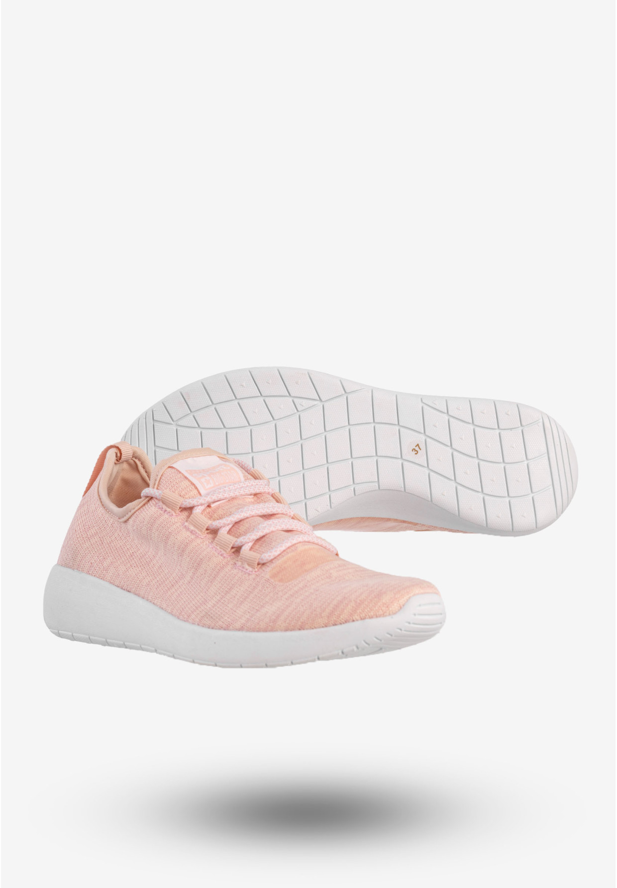 Buty Sportowe Damskie BIG STAR Sneakersy Lekkie Różowe AA274579