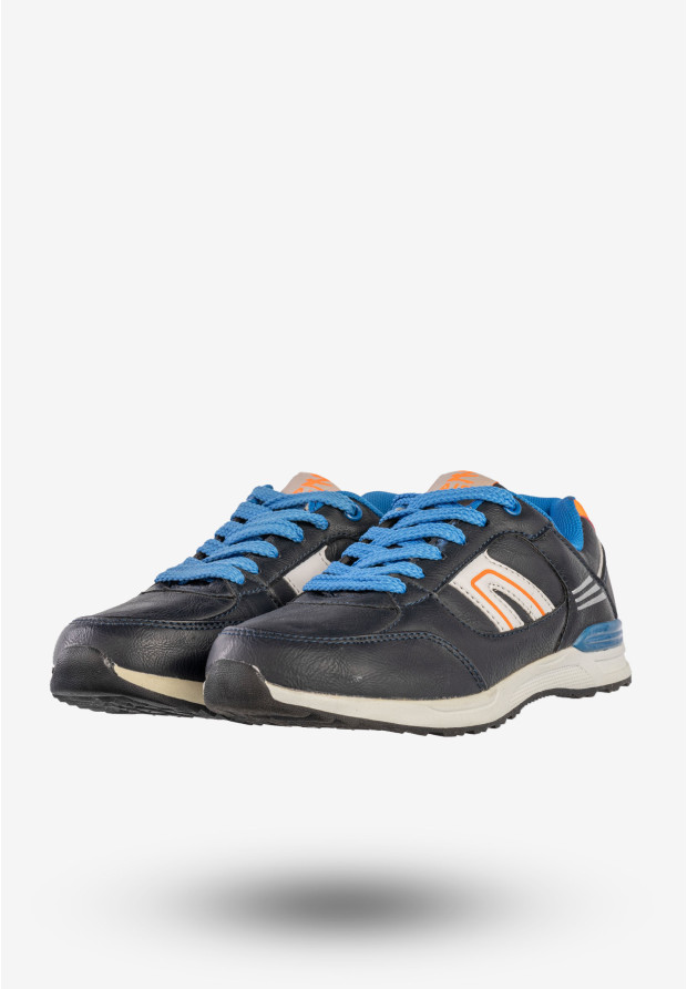 Buty Sportowe Chłopięce Półbuty Sneakersy Granatowe Badoxx LXC-6867