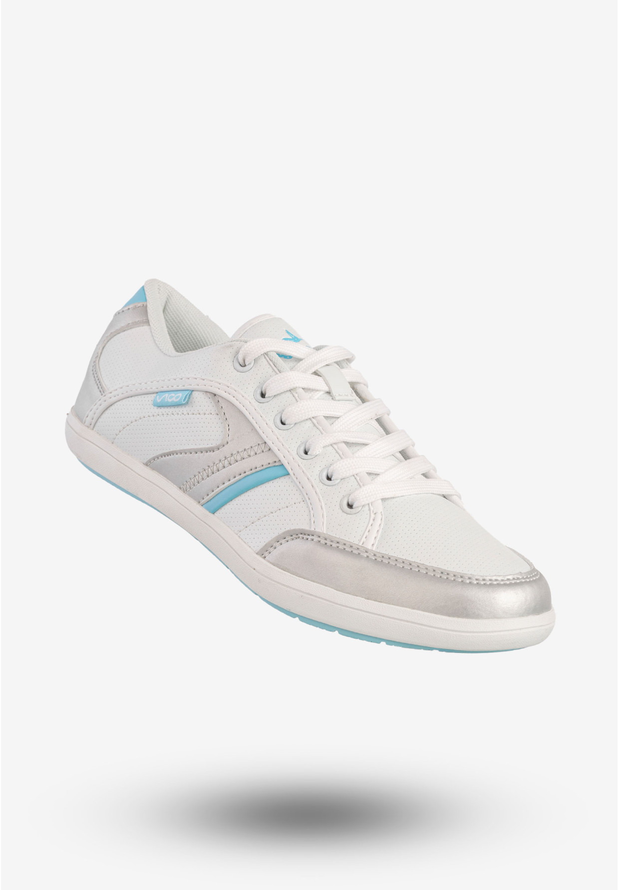 Sneakersy Damskie Ekoskóra Buty Sportowe Białe VOP14003