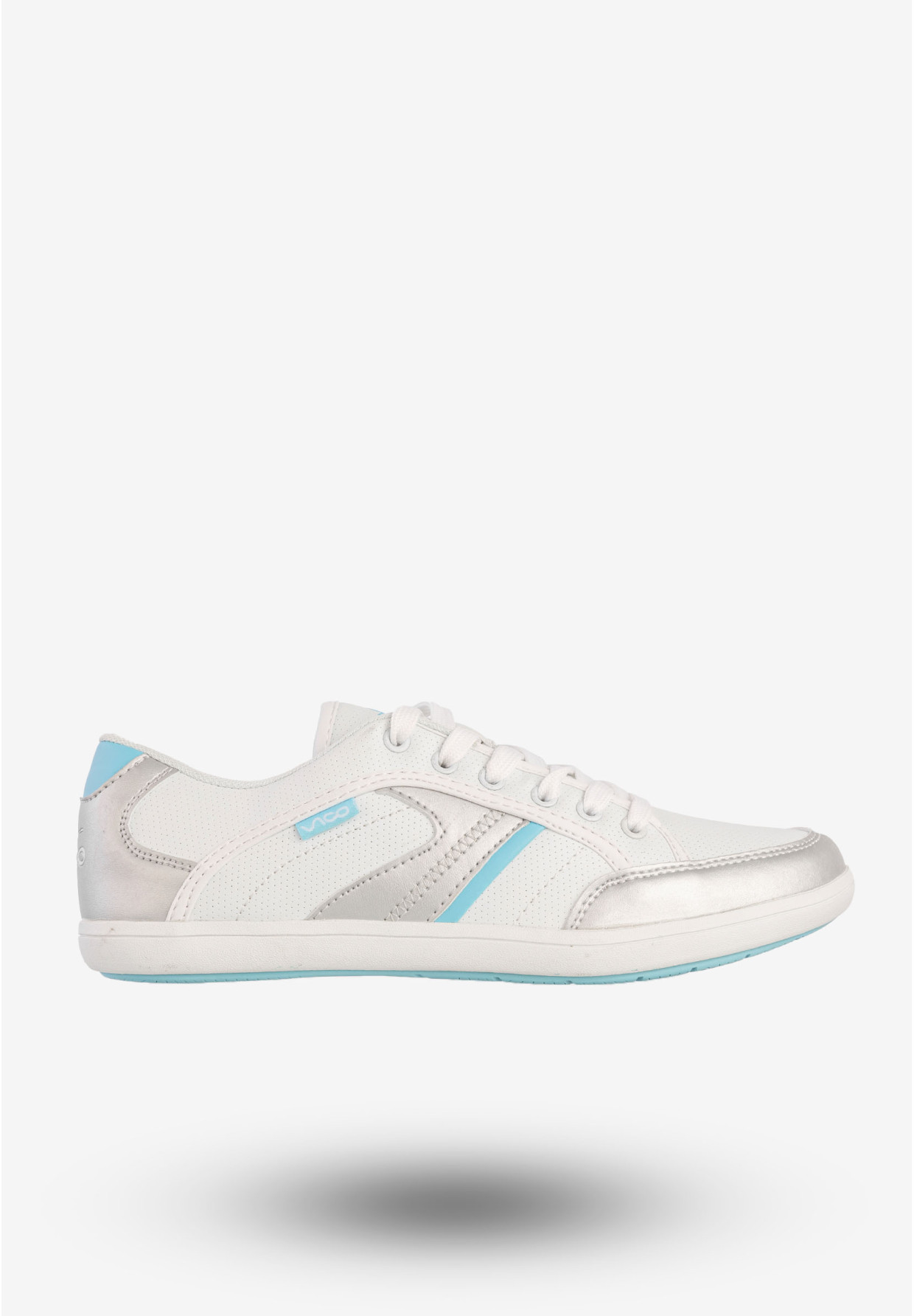 Sneakersy Damskie Ekoskóra Buty Sportowe Białe VOP14003