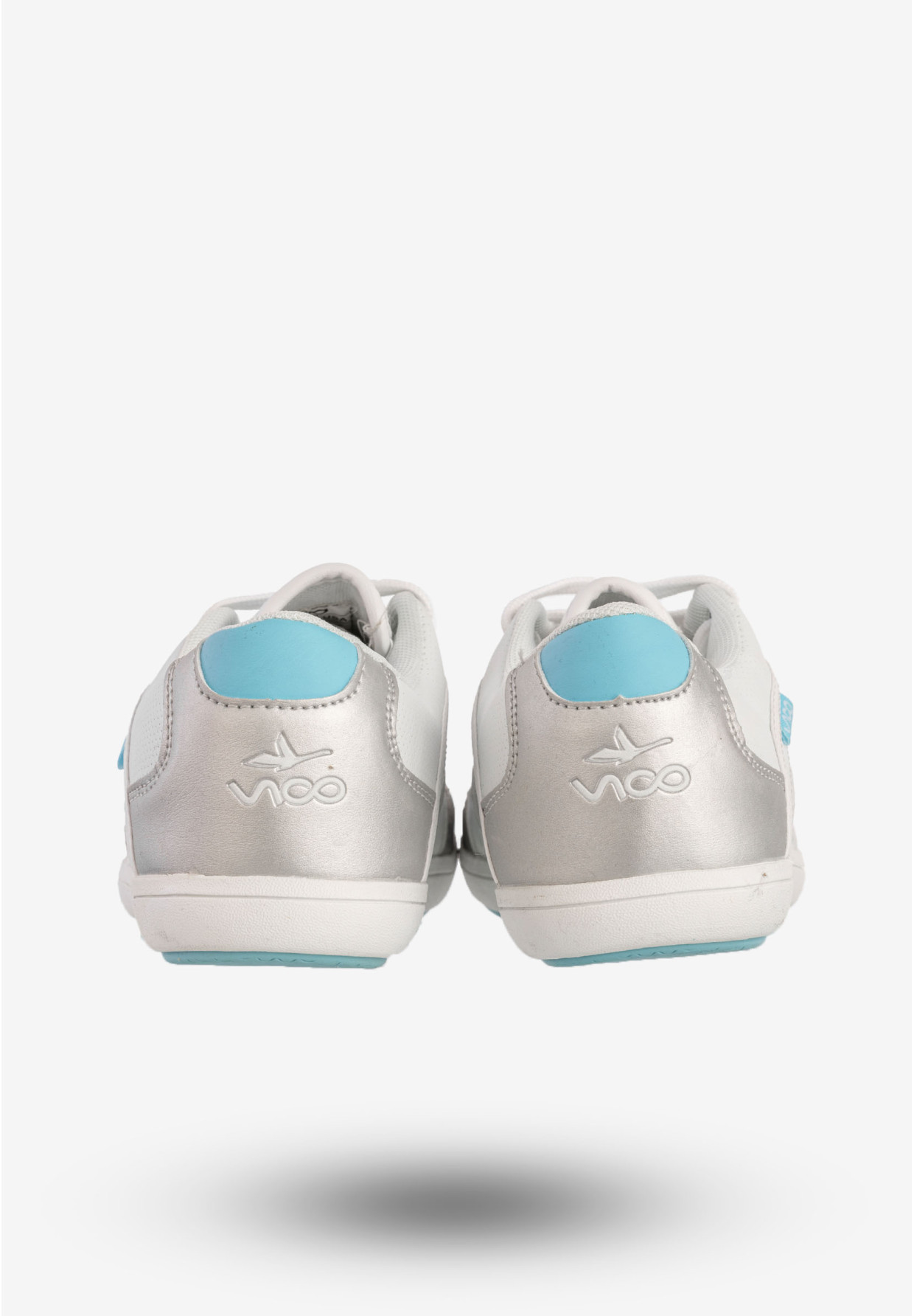 Sneakersy Damskie Ekoskóra Buty Sportowe Białe VOP14003