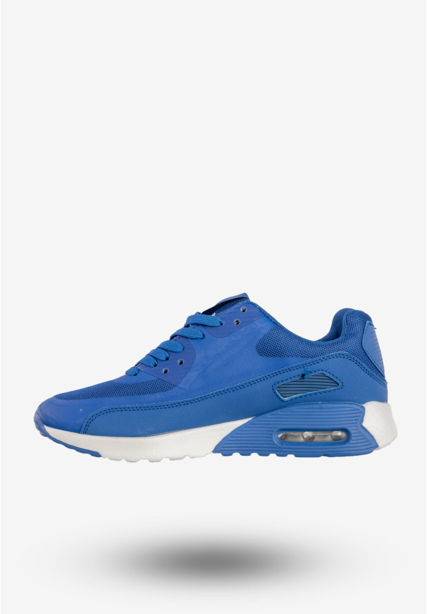Sneakersy Damskie  Sportowe Buty Na Codzień Niebieskie DN6-8