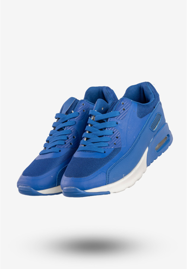 Sneakersy Damskie  Sportowe Buty Na Codzień Niebieskie DN6-8