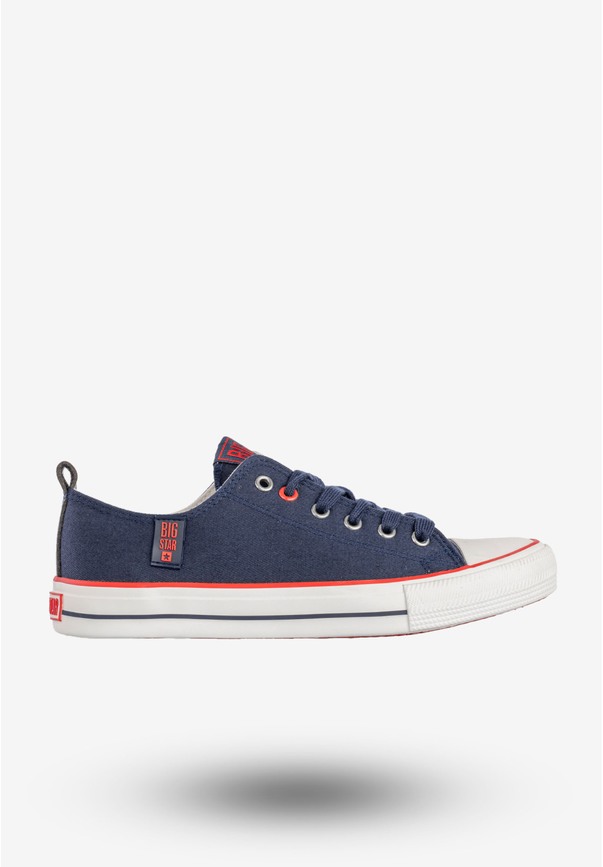 Trampki Damskie BIG STAR Sportowe Buty Klasyczne Granatowe JJ274121