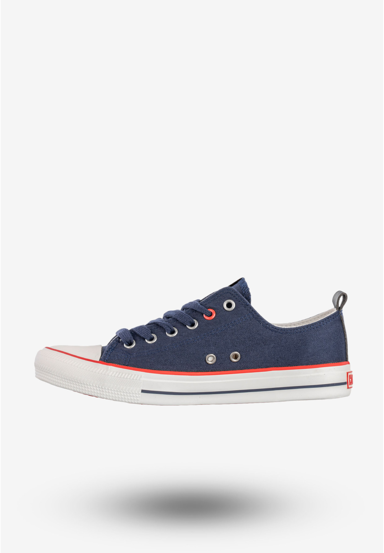Trampki Damskie BIG STAR Sportowe Buty Klasyczne Granatowe JJ274121
