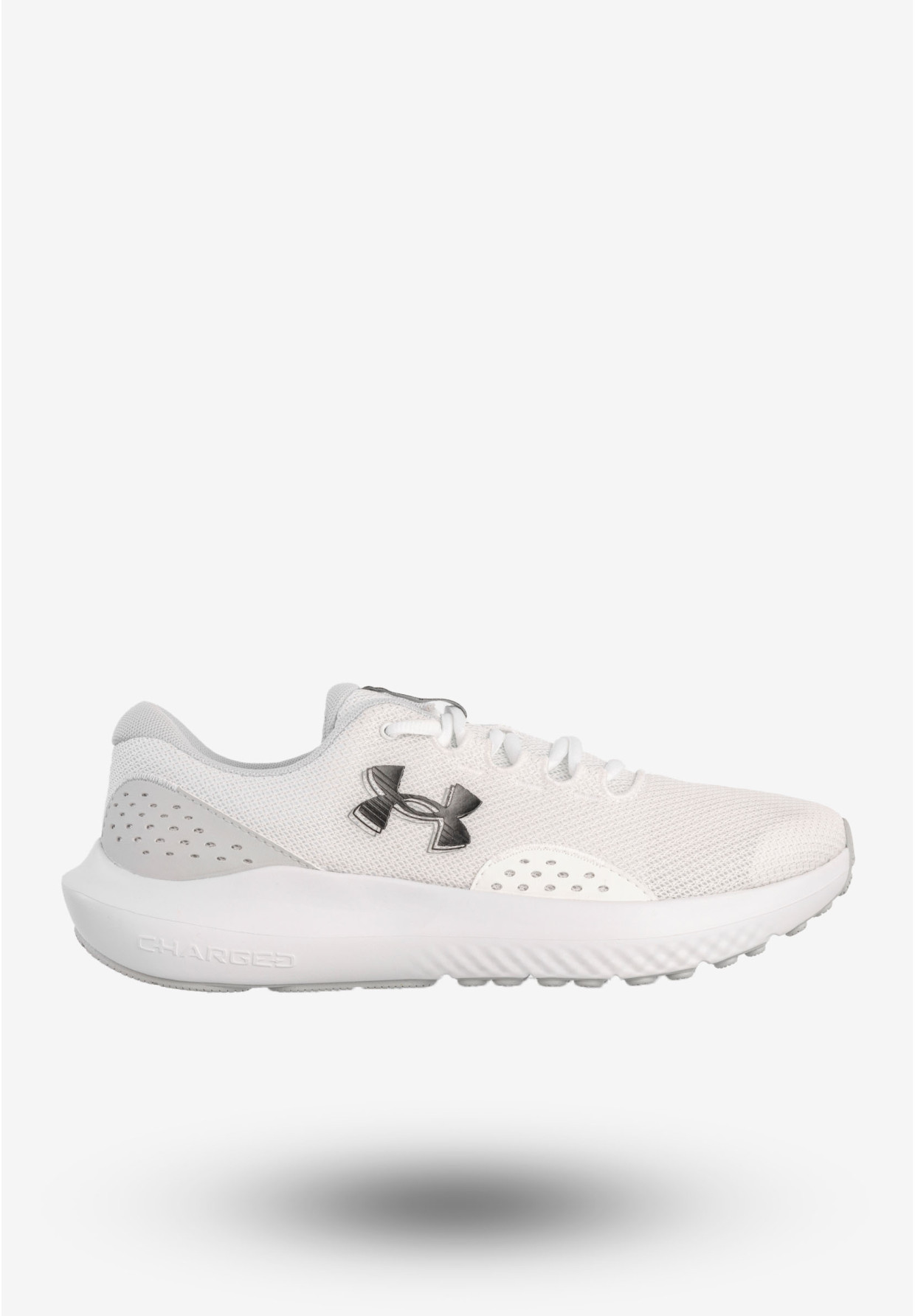 Sneakersy Męskie Under Armour Sportowe Buty Białe UA Charged Surge 4