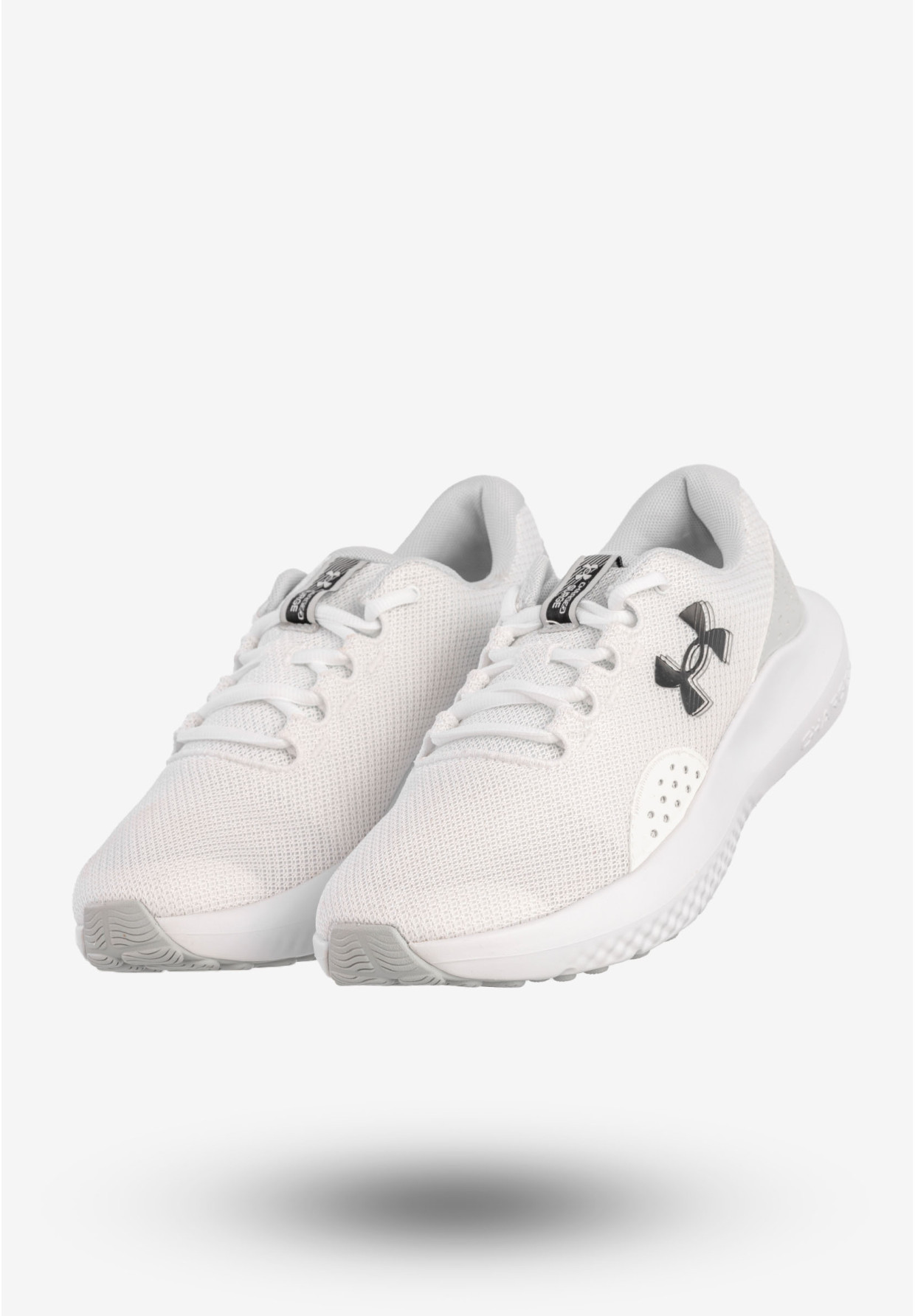 Sneakersy Męskie Under Armour Sportowe Buty Białe UA Charged Surge 4