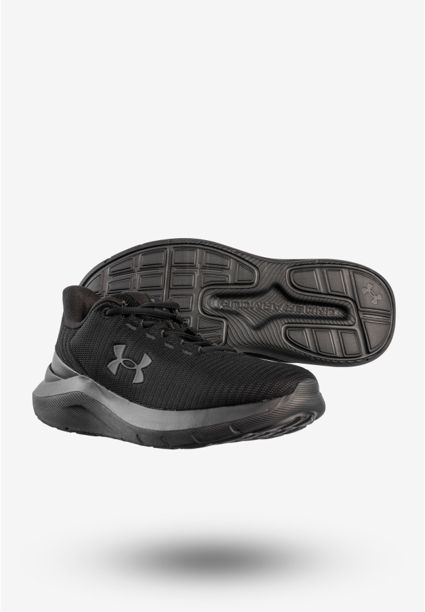 Sneakersy Męskie Under Armour Sportowe Buty Czarne UA Phade RN 3