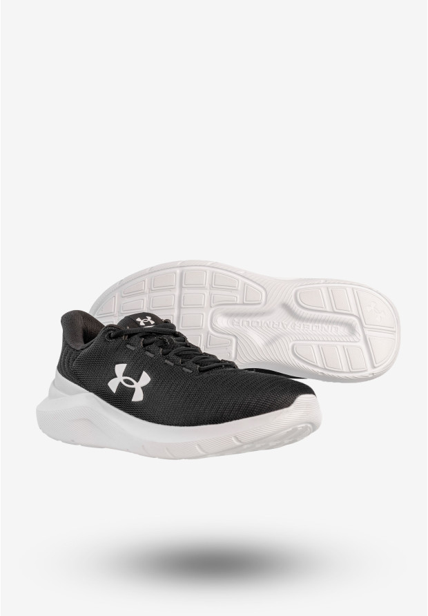Sneakersy Męskie Under Armour Sportowe Buty Czarne UA Phade RN 3