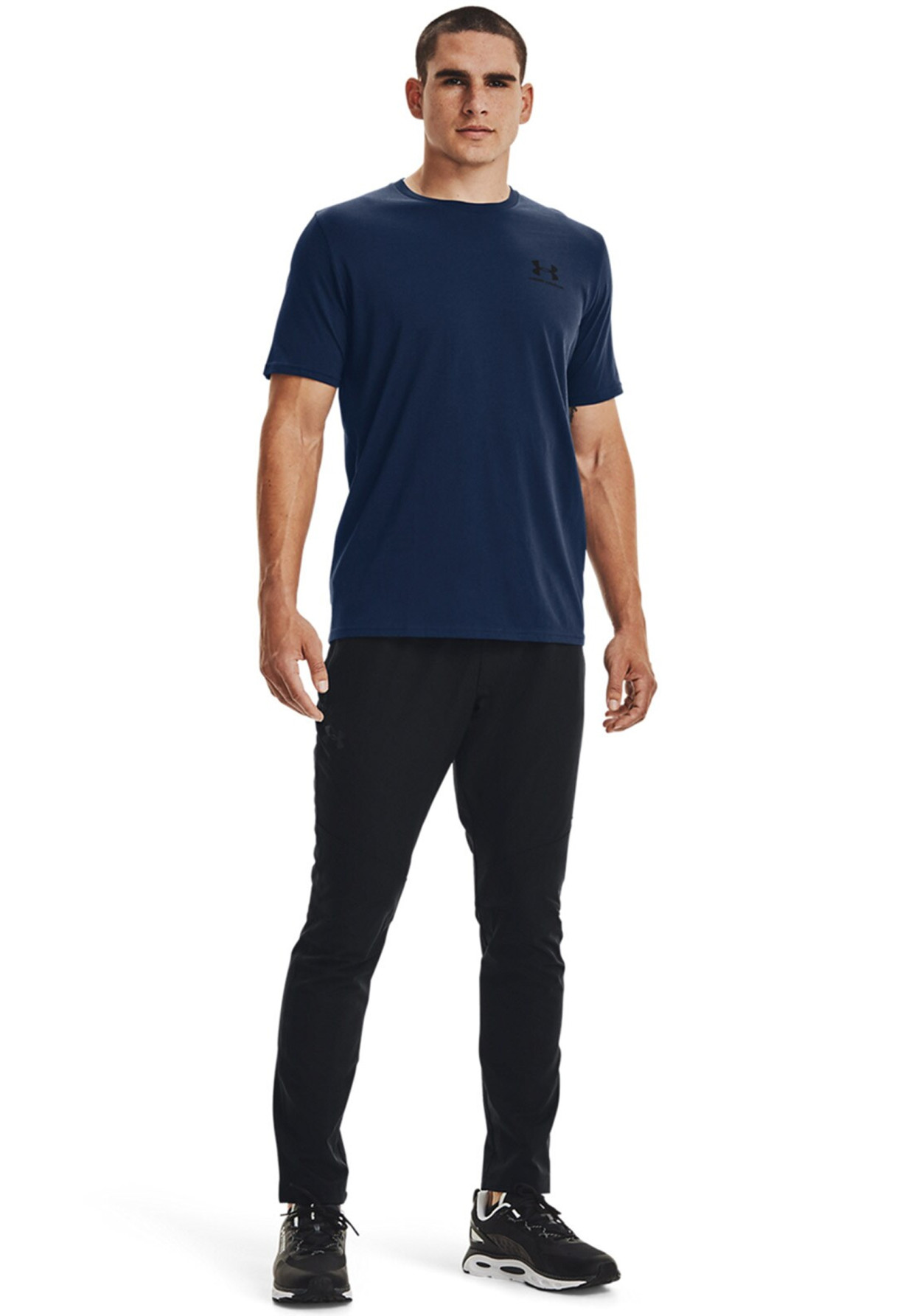 Koszulka Męska Under Armour T-Shirt Regular Granatowy UAR-1326799408