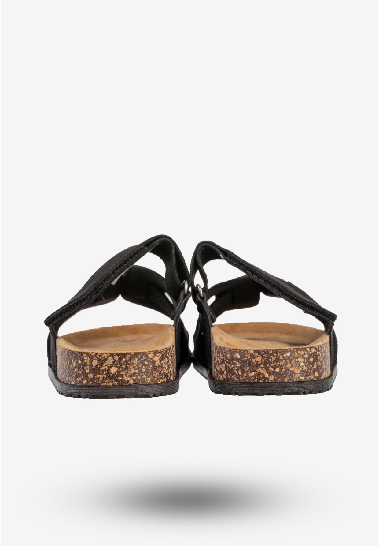Klapki Damskie Buty Eleganckie Płaski Obcas Wygodne Czarne Potocki 25-17305BK