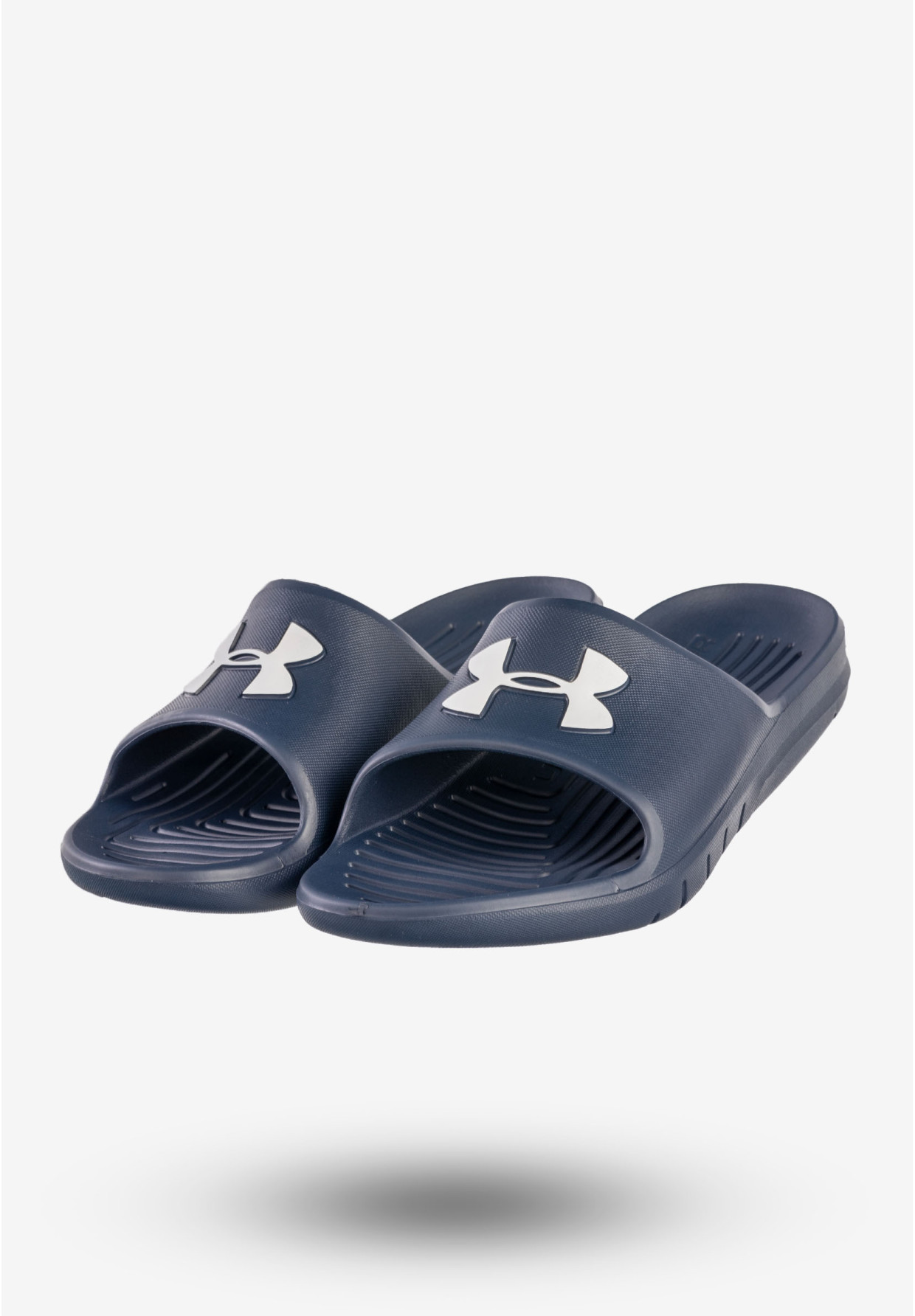 Klapki Męskie Under Armour Buty Klasyczne Sportowe Granatowe UA Core PTH SL