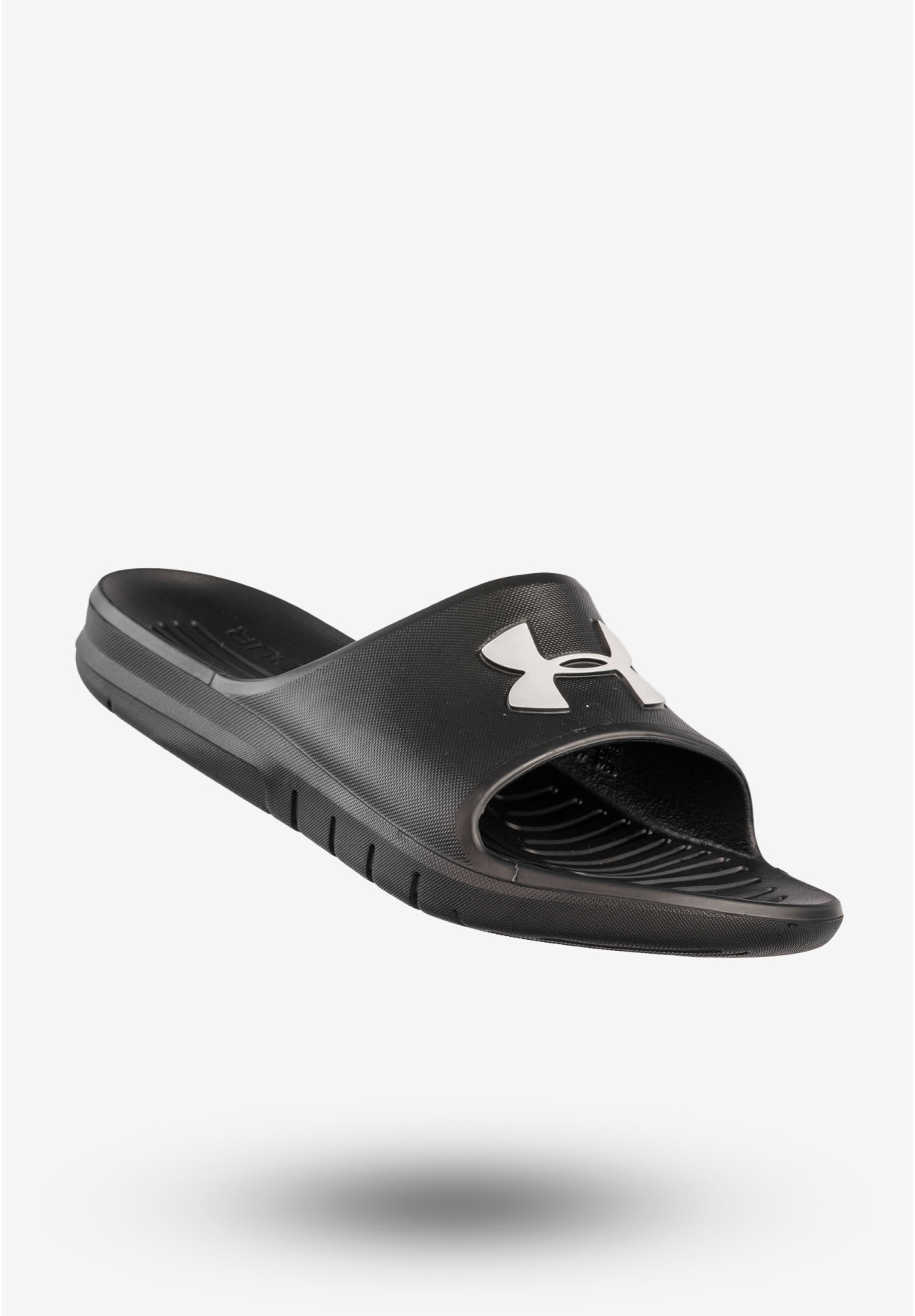 Klapki Męskie Under Armour Buty Klasyczne Sportowe Czarne UA Core PTH SL
