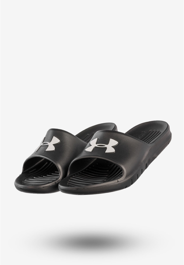Klapki Męskie Under Armour Buty Klasyczne Sportowe Czarne UA Core PTH SL