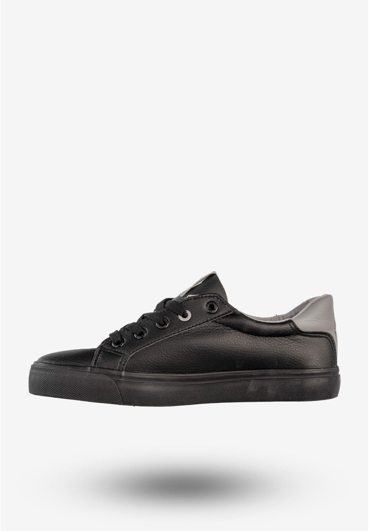 Sneakersy Damskie Big Star Ekoskóra Buty Sportowe Trampki Czarne EE274314