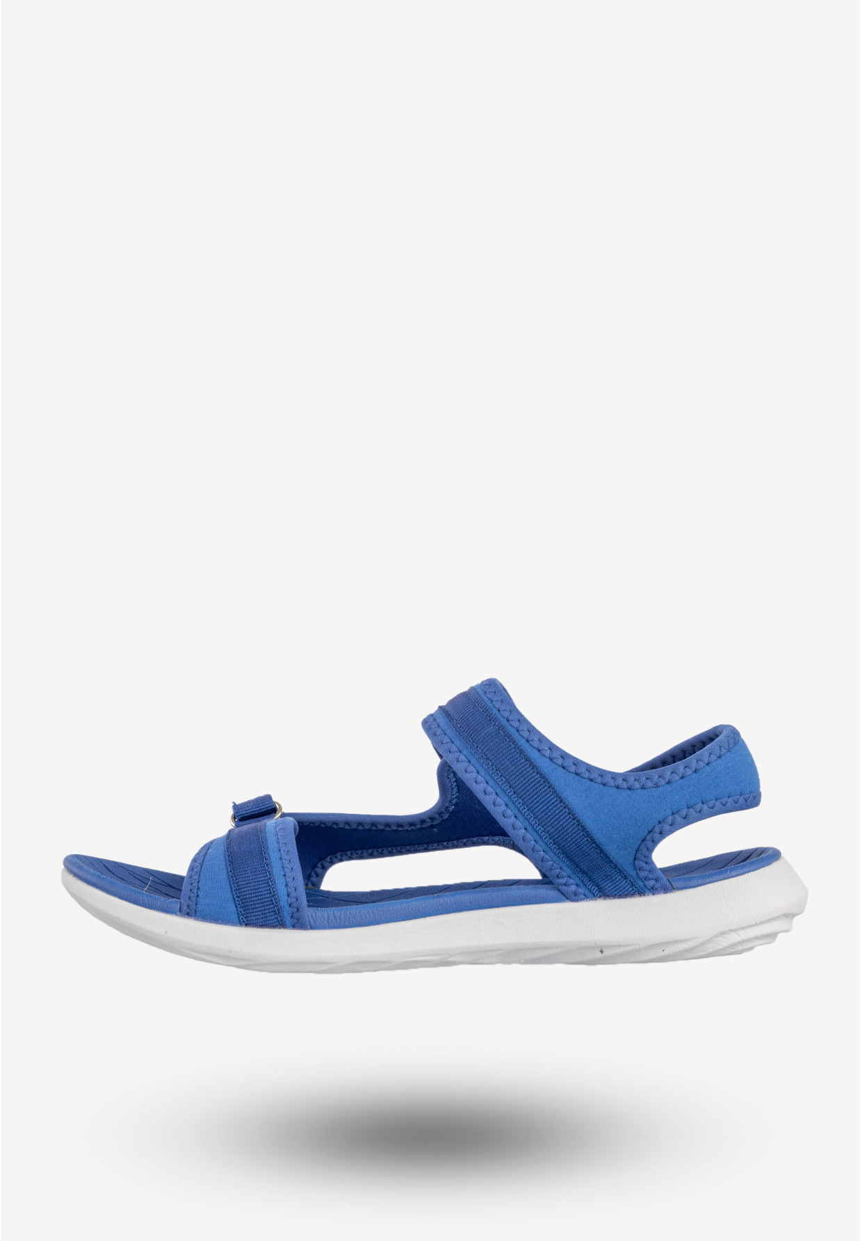 Sandały Damskie 4F Buty Sportowe Na Rzepy Niebieskie H4L20-SAD001