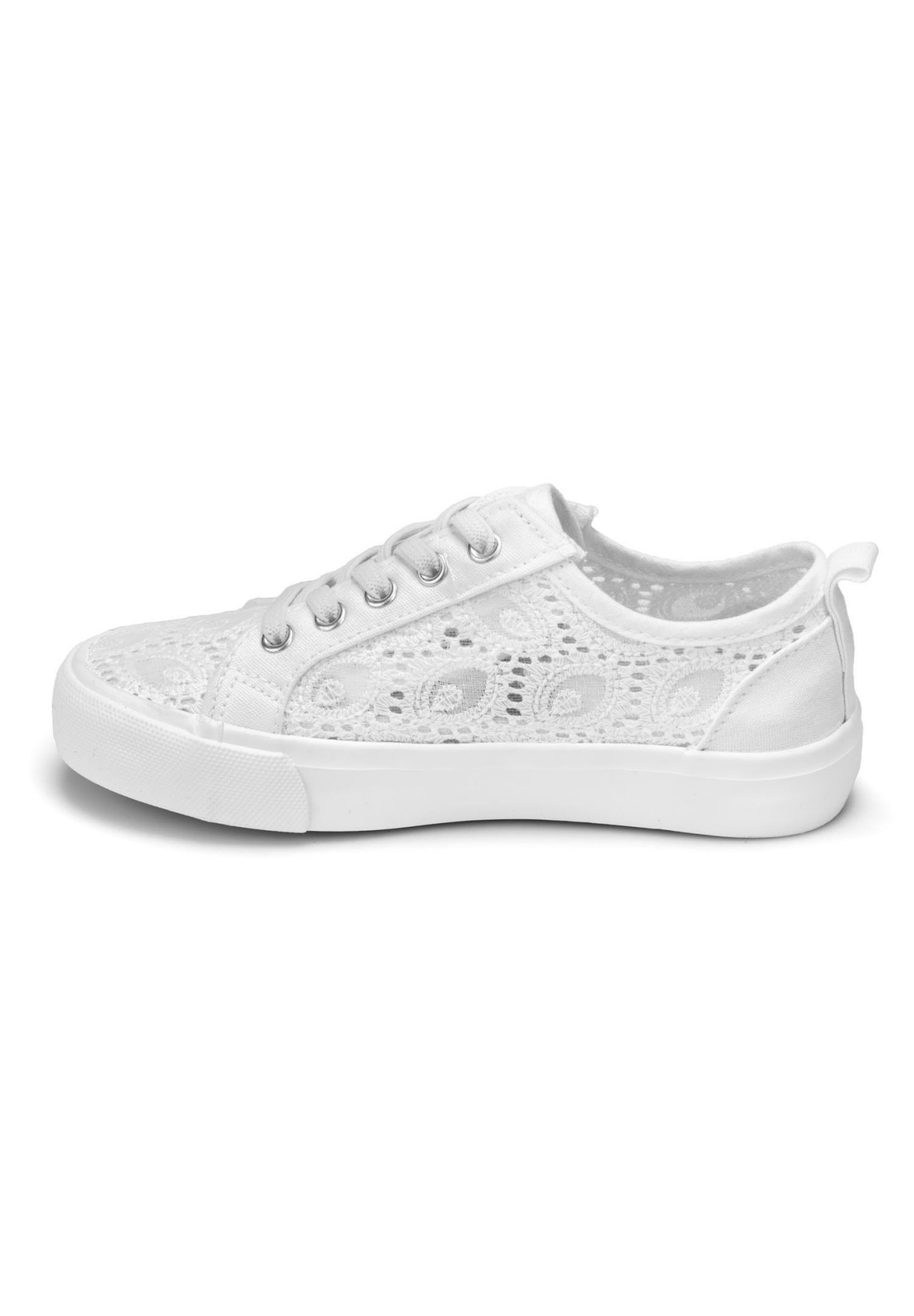 Trampki dla dziewczynki Big Star koronkowe JJ374012