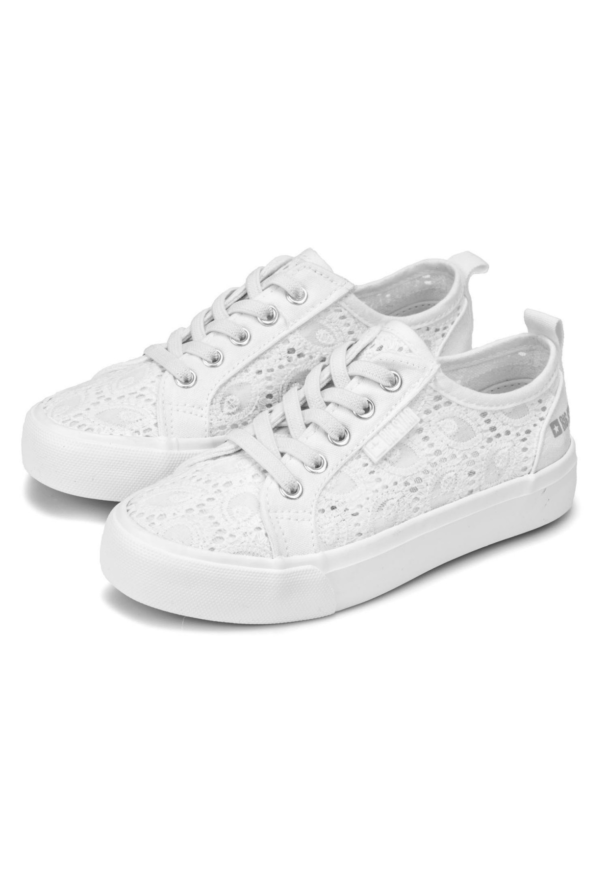 Trampki dla dziewczynki Big Star koronkowe JJ374012