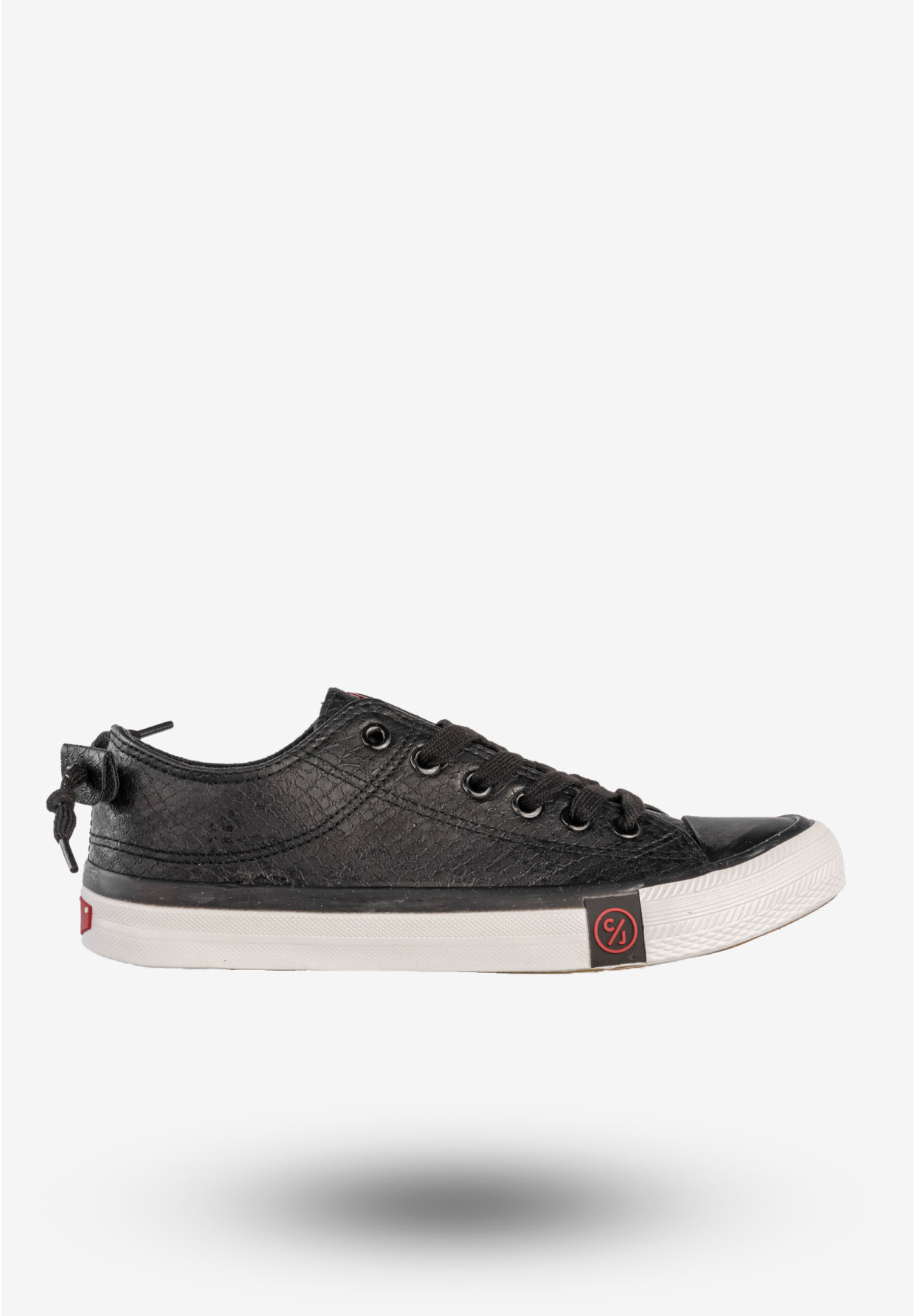 Trampki Damskie Cross Jeans Buty Sportowe Półbuty Czarne DD2R4060