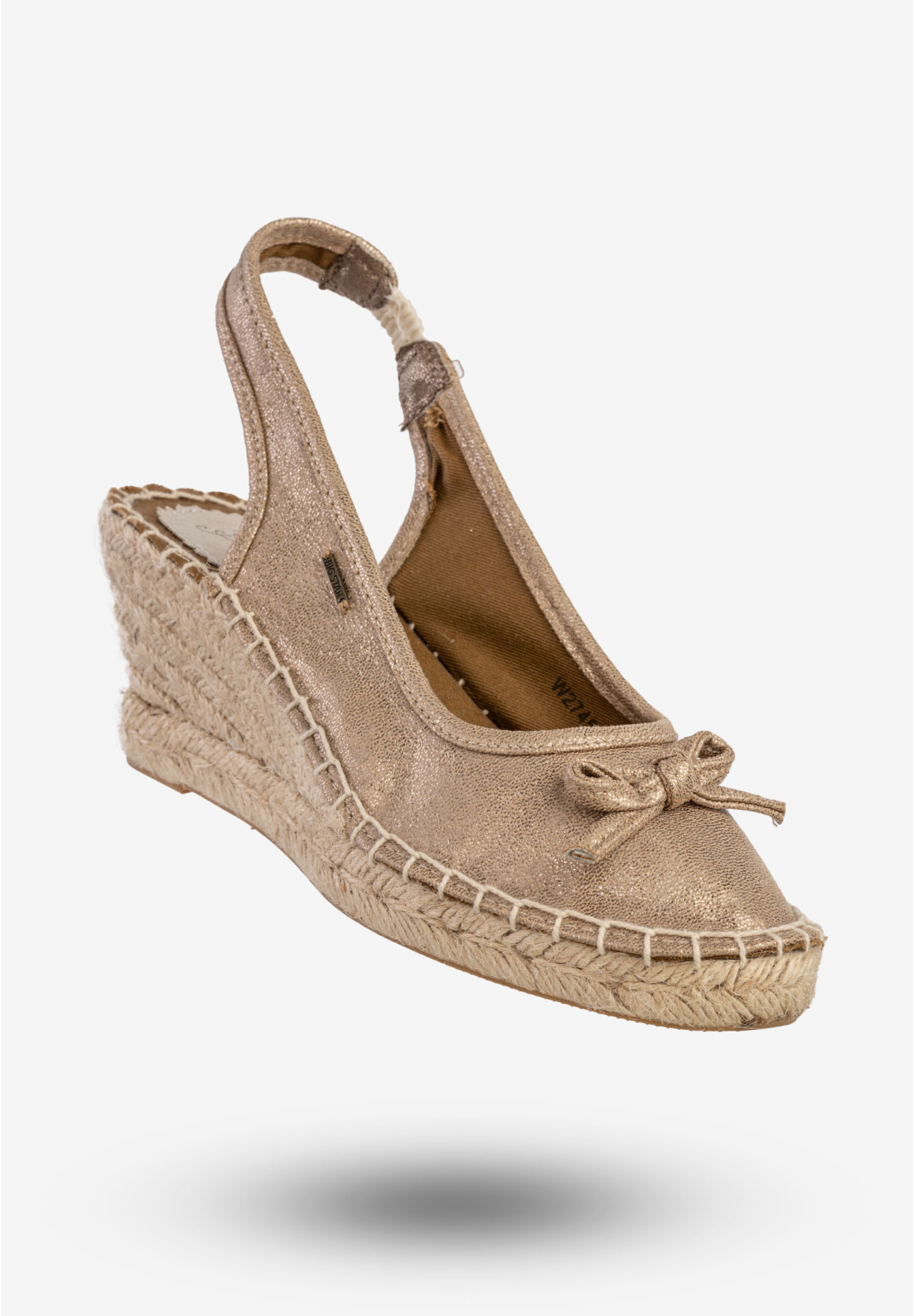 Sandały Damskie BIG STAR Ekoskóra Buty Na Koturnie Brązowe W274547