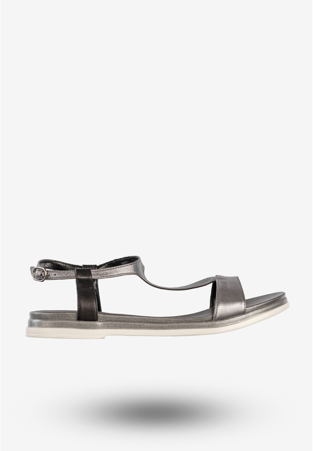 Sandały Damskie BIG STAR Ekoskóra Buty Na Wiosnę Lato Metaliczne DD274A003