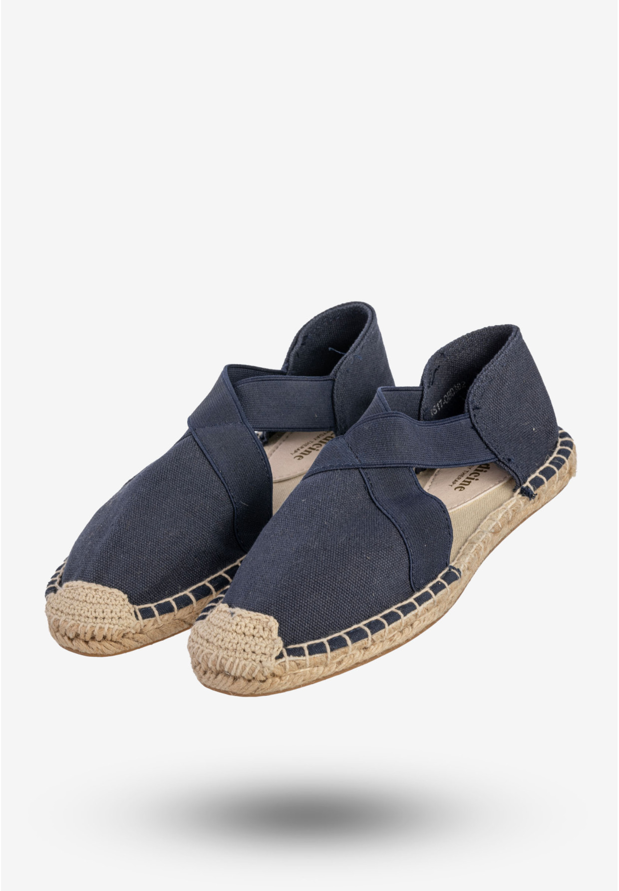 Espadryle Damskie Buty Lekkie Wygodne Granatowe Medicine