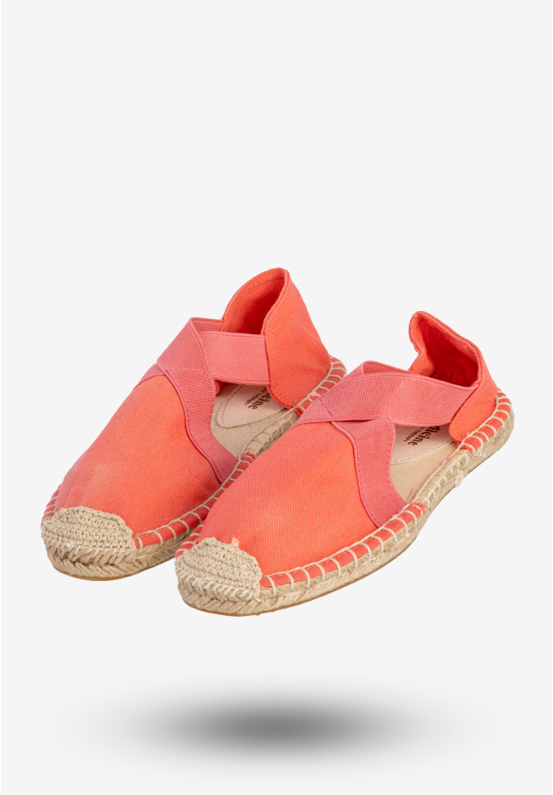 Espadryle Damskie Buty Lekkie Wygodne Różowe Medicine