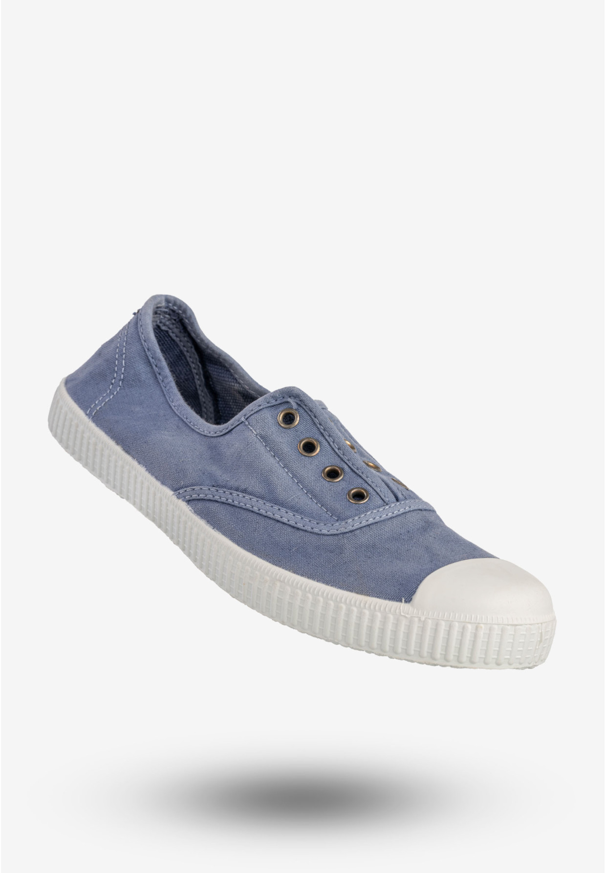 Trampki Damskie BIG STAR Wsuwane Buty Na Co Dzień Niebieskie Y273002