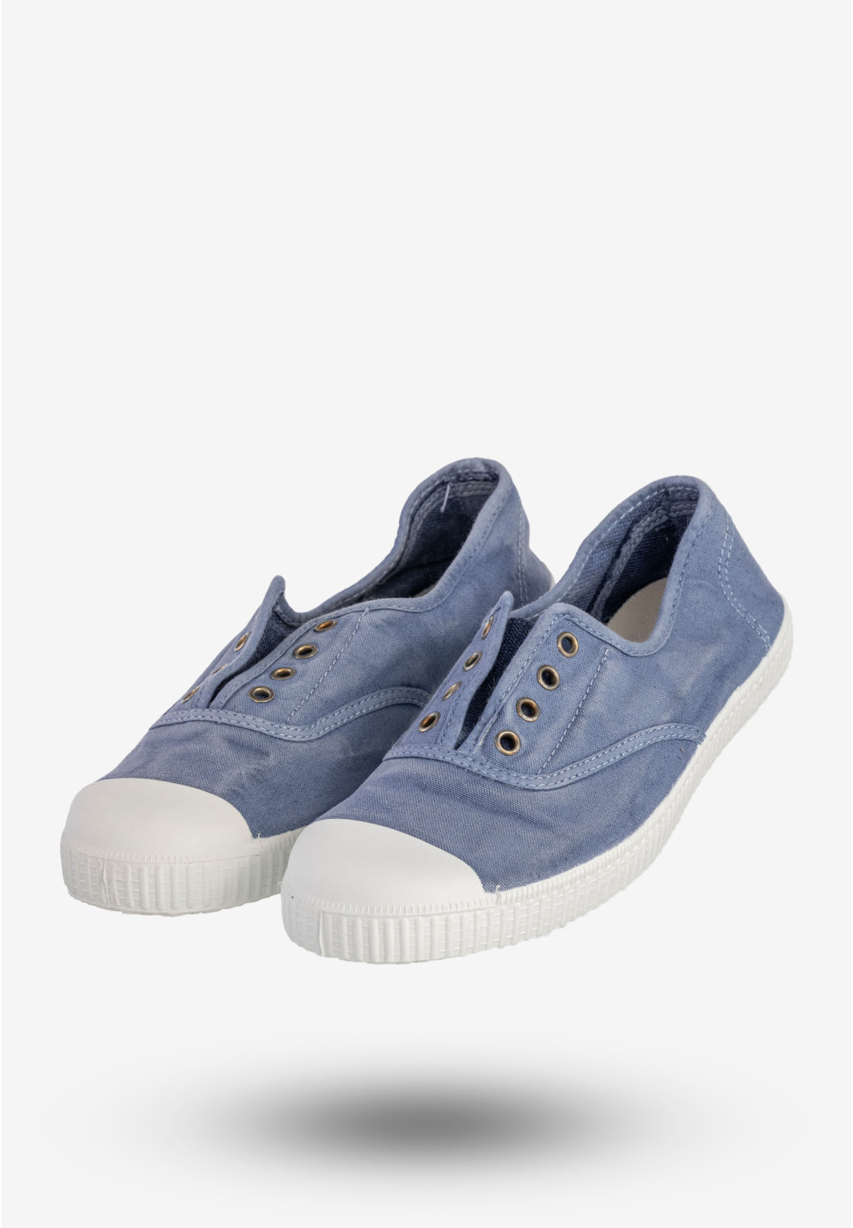 Trampki Damskie BIG STAR Wsuwane Buty Na Co Dzień Niebieskie Y273002