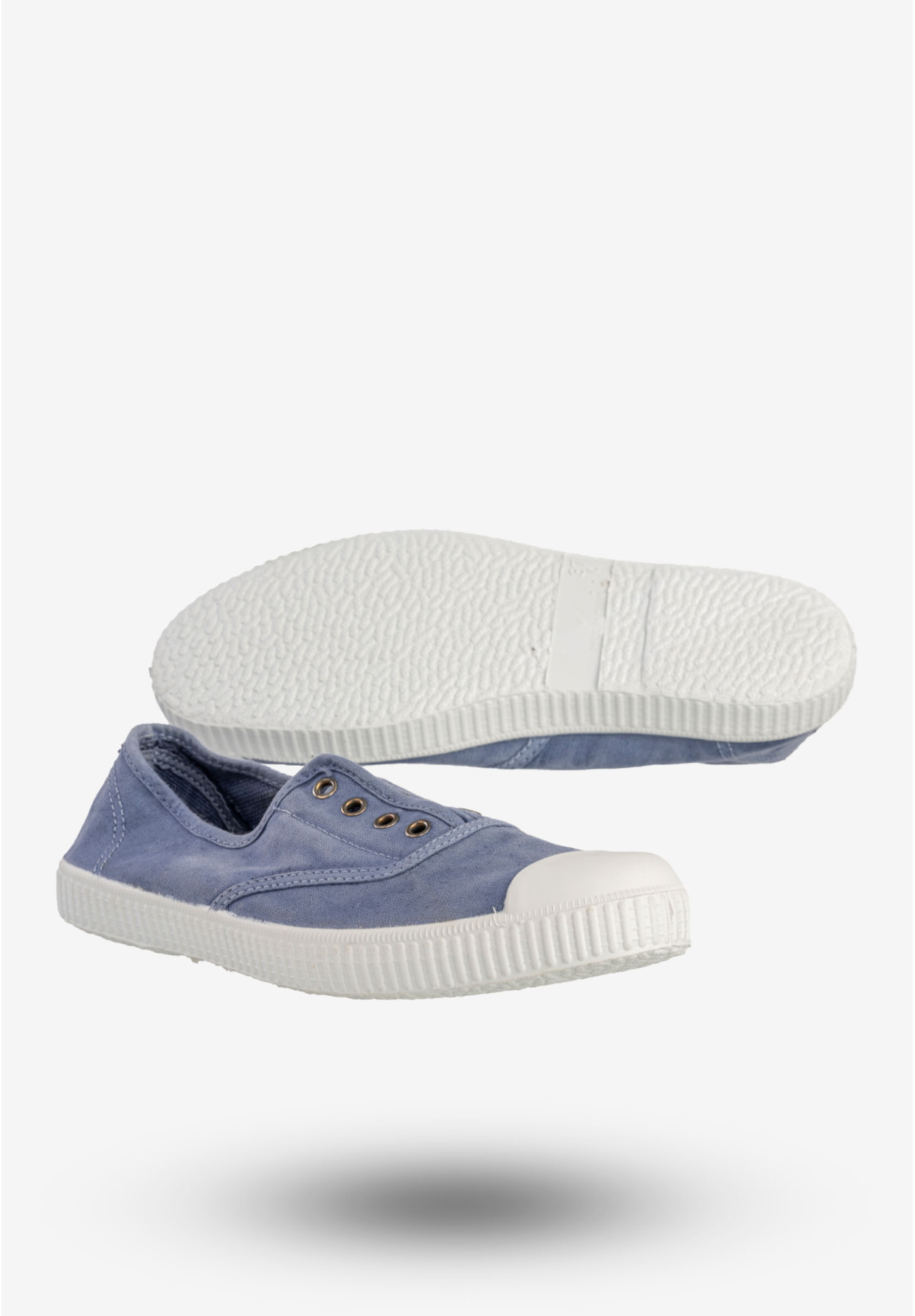 Trampki Damskie BIG STAR Wsuwane Buty Na Co Dzień Niebieskie Y273002