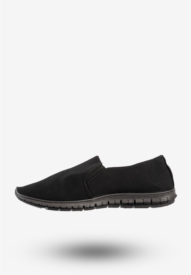 Sneakersy Damskie Wsuwane Buty Sportowe Półbuty Czarne Bella Paris CB859