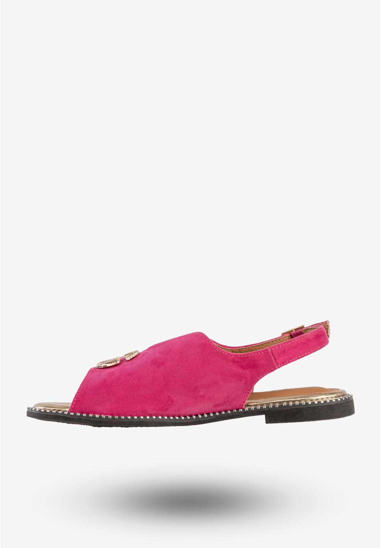 Sandały Damskie Buty Stylowe Eleganckie Fuksja Potocki 24-47306FU