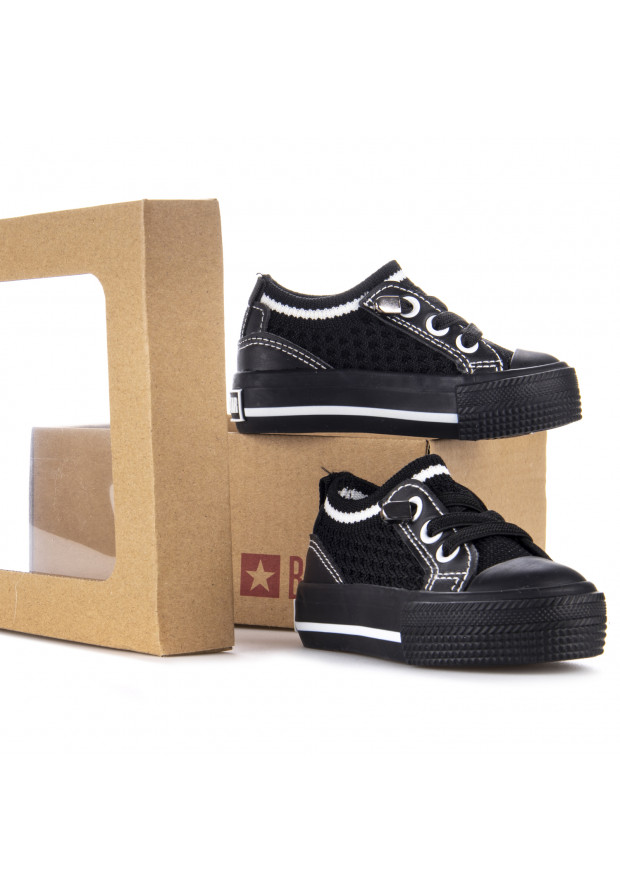 Trampki dziecięce Big Star czarne JJ374393