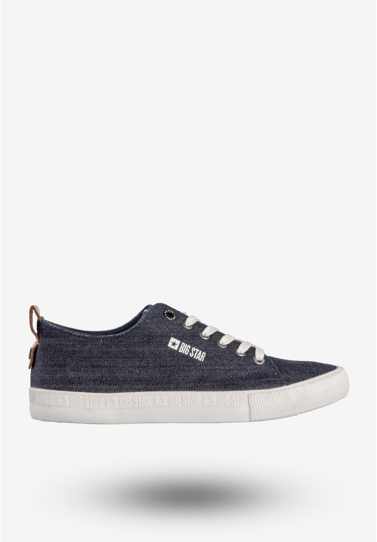 Trampki Męskie BIG STAR Buty Sportowe Tenisówki Granatowe Jeans DD174164