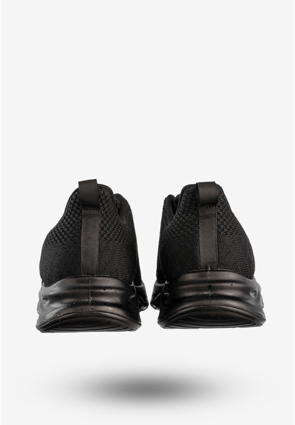 Sneakersy Męskie News Buty Sportowe Do Biegania Czarne 24MN46-6830