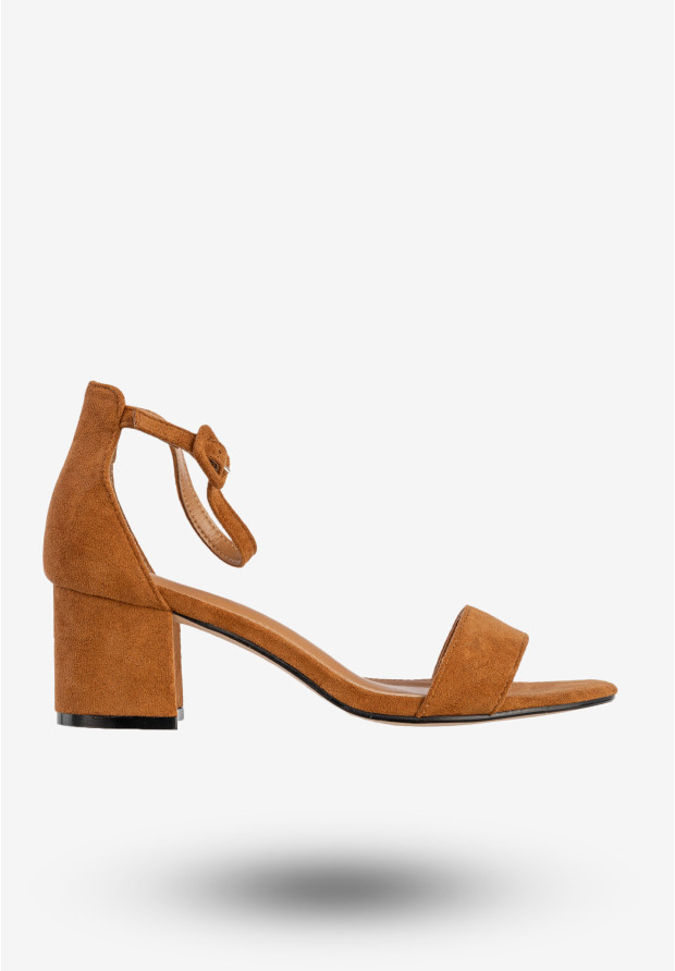 Sandały Damskie Modne Buty Na Słupku Camel Goodin GD-OC-200