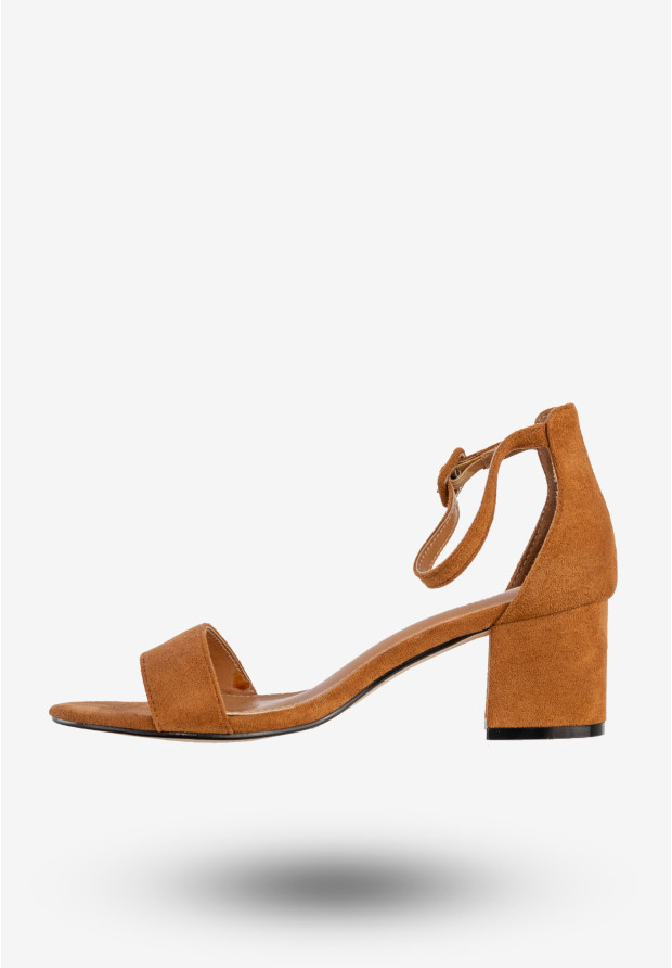 Sandały Damskie Modne Buty Na Słupku Camel Goodin GD-OC-200
