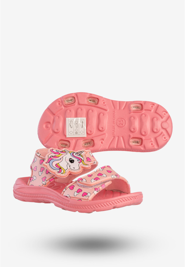 Sandały Dziecięce Buty Na Basen Lekkie Na Rzepy axim 4S25423R