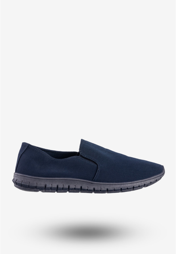 Sneakersy Damskie Wsuwane Buty Sportowe Lekkie Granatowe Bella Paris CB859-47