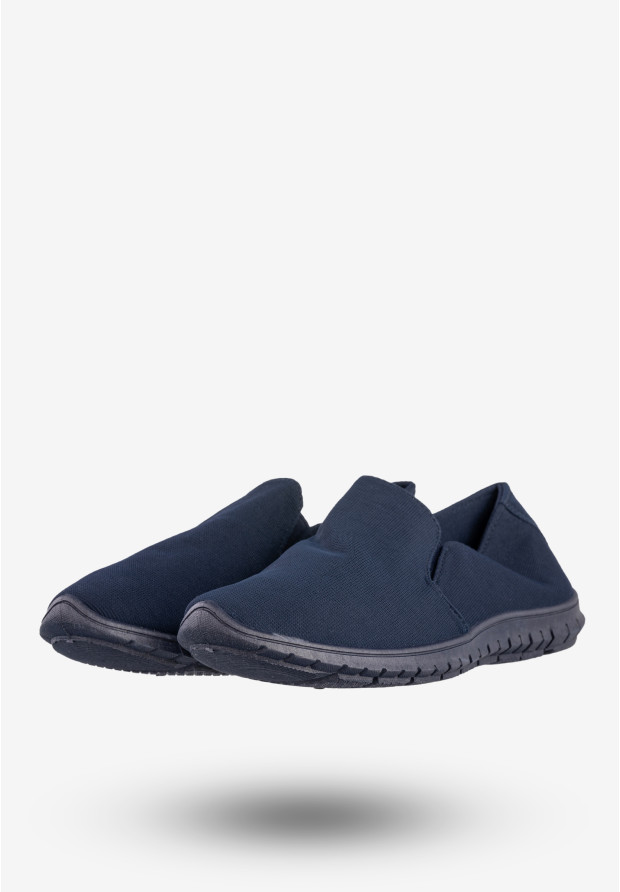 Sneakersy Damskie Wsuwane Buty Sportowe Lekkie Granatowe Bella Paris CB859-47