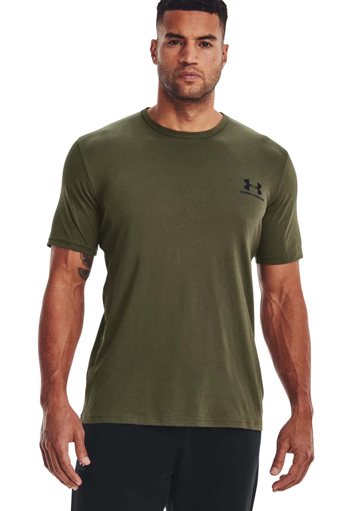 Koszulka Męska Under Armour T-Shirt Regular Zielona UAR-1326799