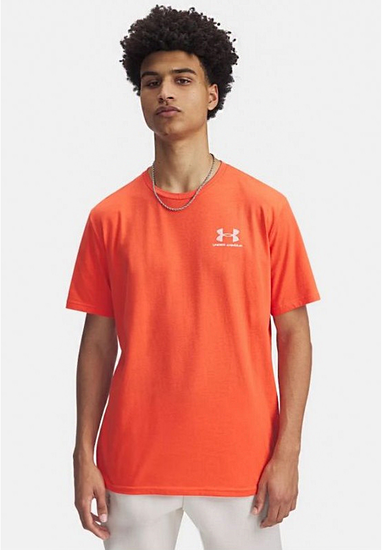 Koszulka Męska Under Armour T-Shirt Regular Pomarańczowy UAR-1326799